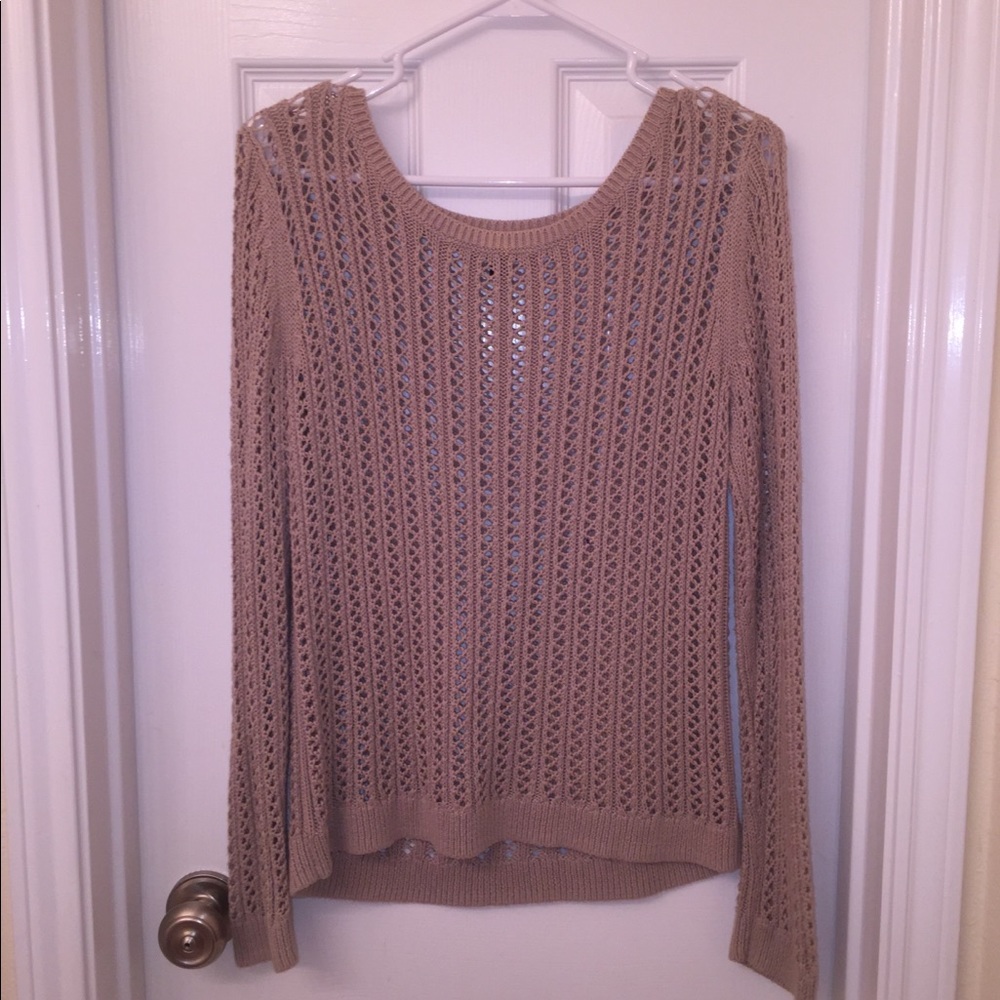 Beige Knit Sweater